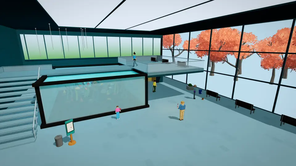 Nutshot Simulator screenshot: Aquarium