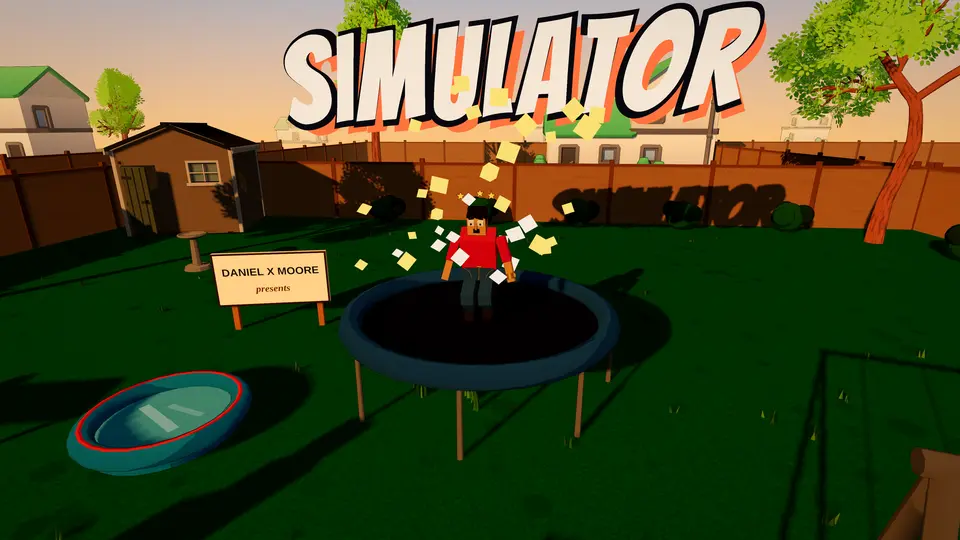 Nutshot Simulator screenshot: Backyard — the hit
