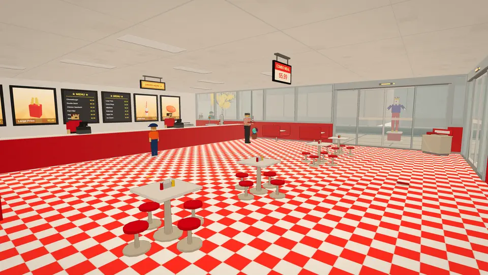 Nutshot Simulator screenshot: Burger Joint