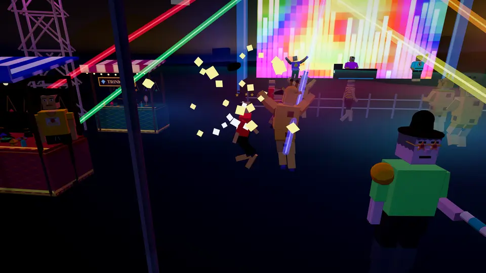 Nutshot Simulator screenshot: Music Festival — the hit