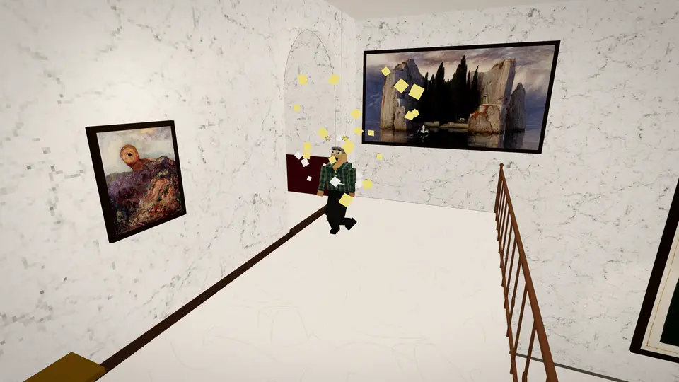 Nutshot Simulator screenshot: Museum — the hit