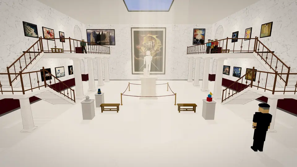Nutshot Simulator screenshot: Museum